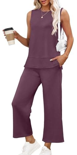 XIEERDUO Women's Summer Travel Loungewear 2-Piece Tracksuit S-3XL