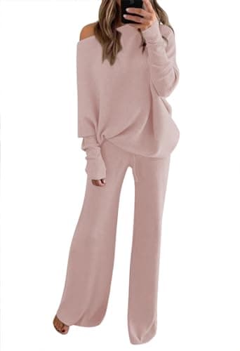 Linsery Women Knitted 2 Piece Sweater Sets