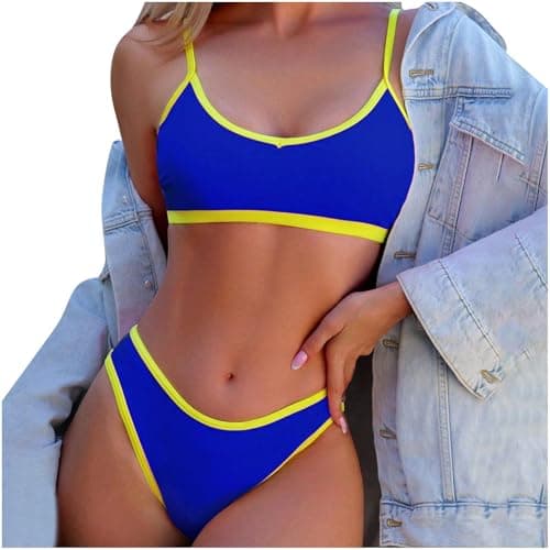Cethrio High-Waisted Tummy Control Swimwear for Plus Size Women