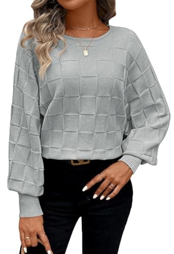 Women's Pink Oversized Batwing Sweaters for Fall/Winter 2024