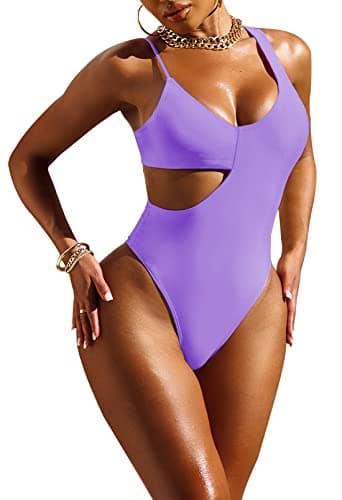Women's One-Piece Cutout Swimsuit