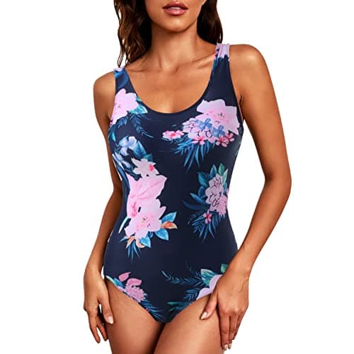 Maidsgop Women's High Waist Printed Strappy Bikini Set