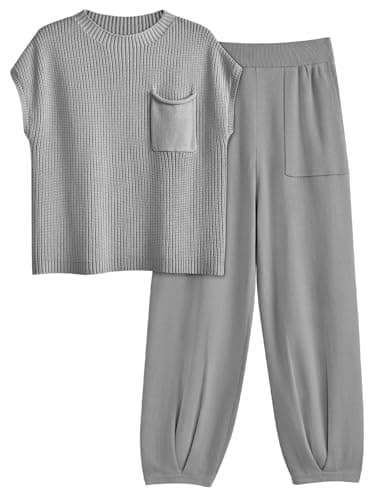 Trendy LILLUSORY 2 Piece Knit Sets for Women