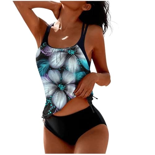 Full-Coverage Women's Tankini Bathing Suits Swimwear