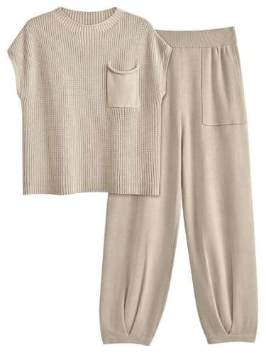 Trendy LILLUSORY 2 Piece Knit Sets for Women