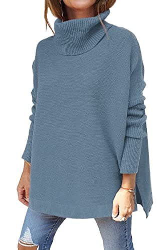 Women's Oversized Turtleneck Sweater