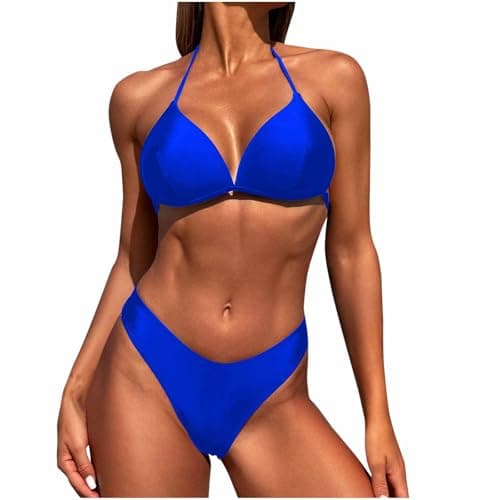 Cethrio Cheeky High-Waisted Bikini Set for Women