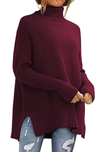 Women's Oversized Turtleneck Sweater