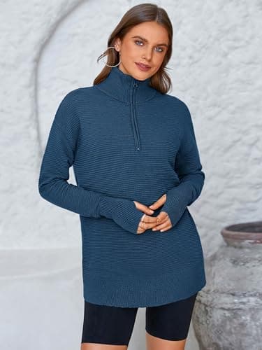 PPRETTYGARDEN Women's Long Sleeve V-Neck Knit Sweater
