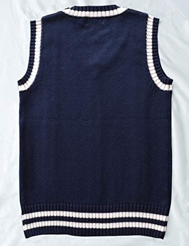Locachy Women's Slim Fit V-Neck Sleeveless Cable Knit Sweater Vest