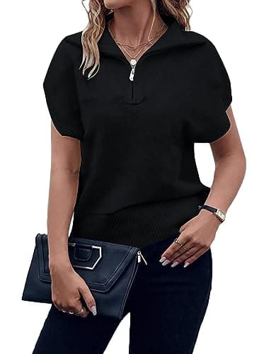 Viottiset Women's Sleeveless Striped Sweater Shirt