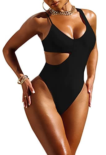 Women's One-Piece Cutout Swimsuit