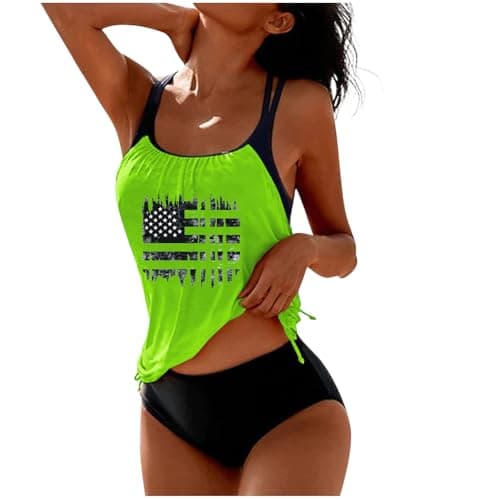 Full-Coverage Women's Tankini Bathing Suits Swimwear