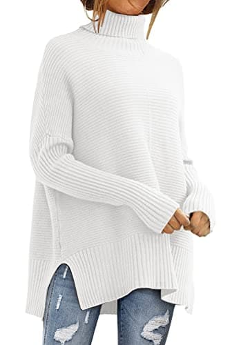 Women's Oversized Turtleneck Sweater