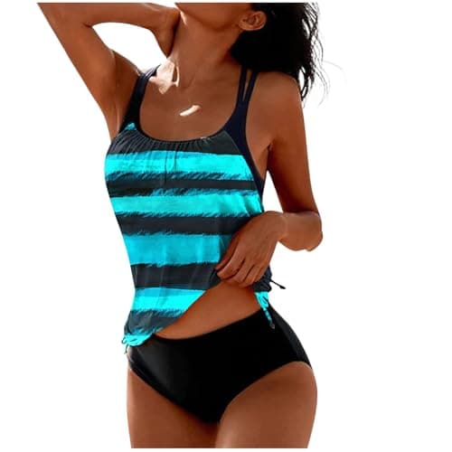 Full-Coverage Women's Tankini Bathing Suits Swimwear