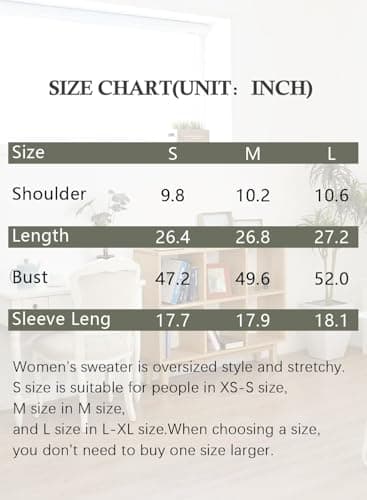 Oversized Women's Casual Knitted Sweater with Mock Neck