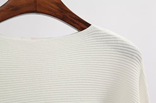 GABERLY Women's Boat Neck Batwing Dolman Knit Sweaters & Pullovers