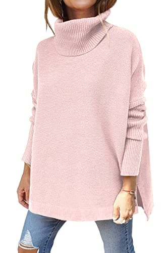 Women's Oversized Turtleneck Sweater