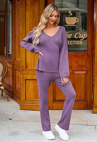 Women's 2-Piece Sweater Lounge Set