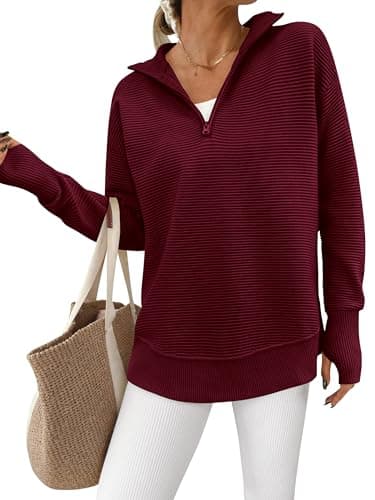 PPRETTYGARDEN Women's Long Sleeve V-Neck Knit Sweater
