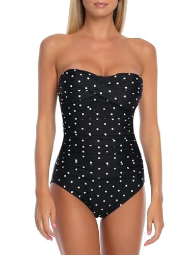 RELLECIGA Women's Strapless Swimsuit