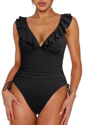 Viottiset Women's Tummy Control One Piece Swimsuit