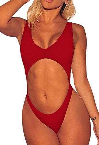 Women's High Cut One Piece Swimsuit