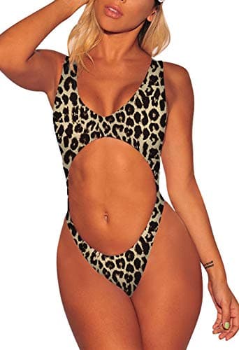 Women's High Cut One Piece Swimsuit