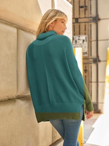 Women's Oversized Turtleneck Sweater