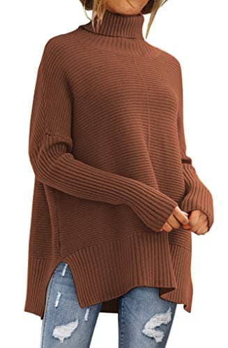 Women's Oversized Turtleneck Sweater