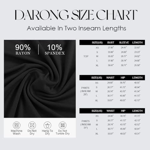 Darong Women's Lounge OutfitSet: V-Neck Shirts & Wide Leg Pants