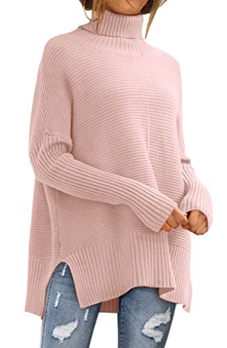 Women's Oversized Turtleneck Sweater