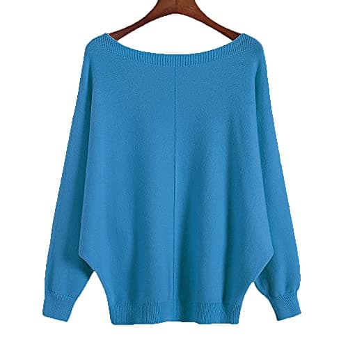 Women's Boat Neck Oversized Sweaters