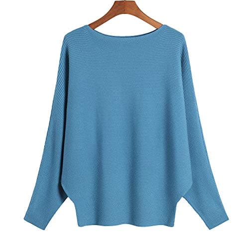 Women's Boat Neck Oversized Sweaters