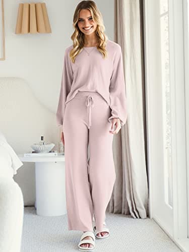 ANRABESS Women's Knit Sweatsuits Outfit
