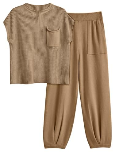 Trendy LILLUSORY 2 Piece Knit Sets for Women