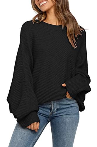 Oversized Sweater for Women: Cozy Crewneck Pullover