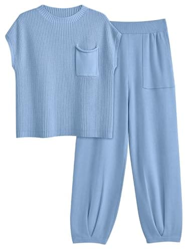 Trendy LILLUSORY 2 Piece Knit Sets for Women