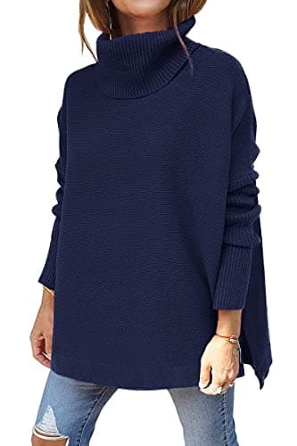 Women's Oversized Turtleneck Sweater