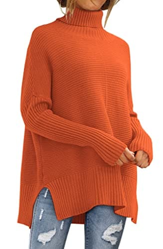 Women's Oversized Turtleneck Sweater