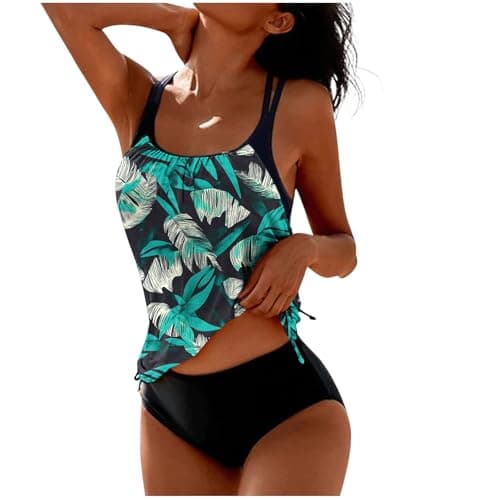 Full-Coverage Women's Tankini Bathing Suits Swimwear