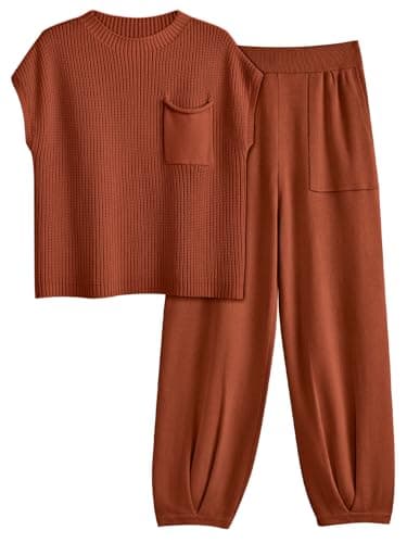 Trendy LILLUSORY 2 Piece Knit Sets for Women