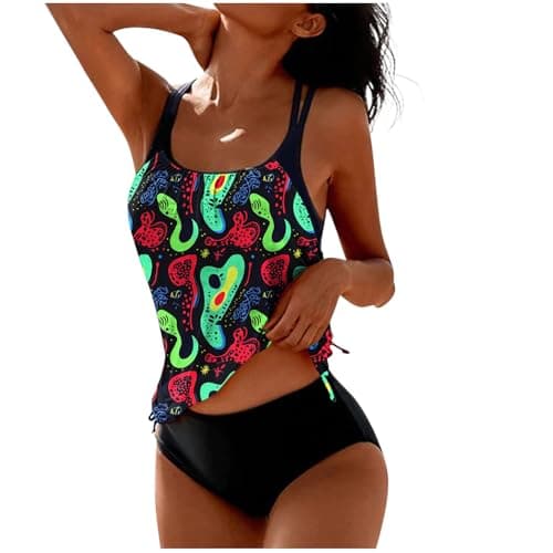 Full-Coverage Women's Tankini Bathing Suits Swimwear