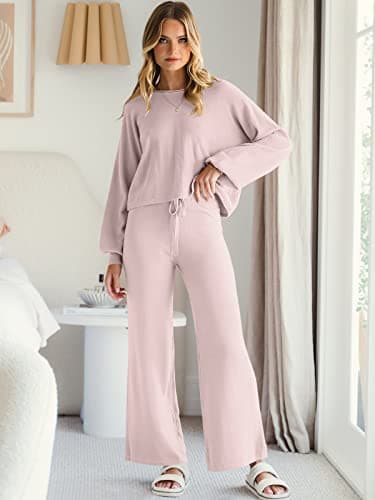 ANRABESS Women's Knit Sweatsuits Outfit