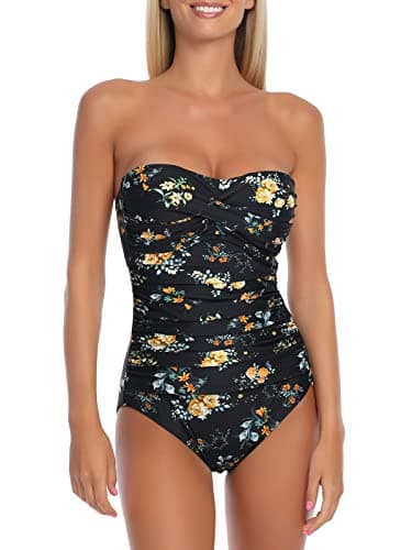 RELLECIGA Women's Strapless Swimsuit
