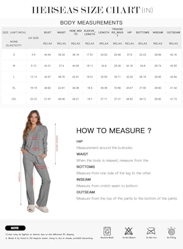 Herseas Women's Long Sleeve V-Neck Sweater Set & High Waist Wide Leg Pants