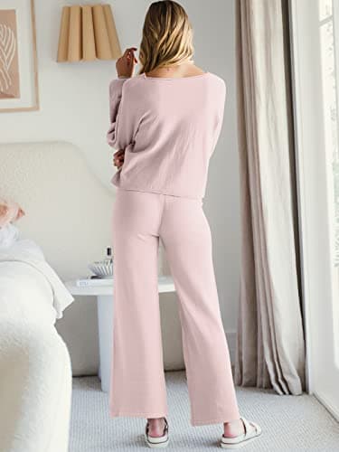 ANRABESS Women's Knit Sweatsuits Outfit