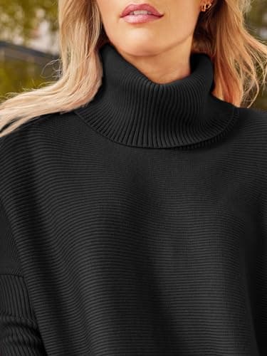 Women's Oversized Turtleneck Sweater