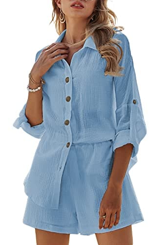 Women's 2-Piece Summer Shorts Set