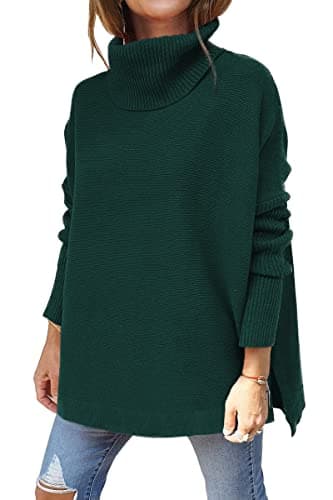 Women's Oversized Turtleneck Sweater